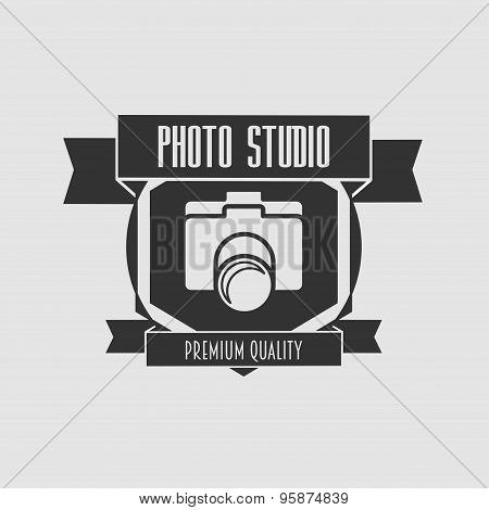 Photo Studio Retro Vintage Insignia Or Logotype