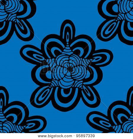 Blue Pattern.