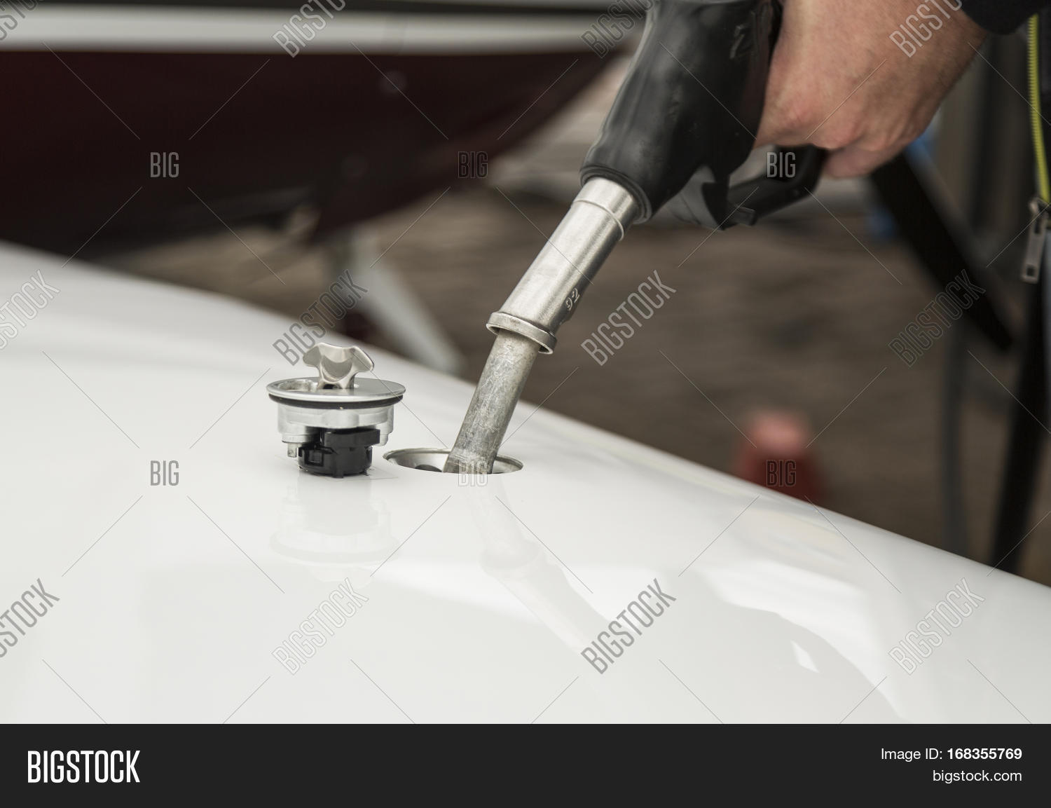 Fuel Nozzle Filling Image & Photo (Free Trial) Bigstock