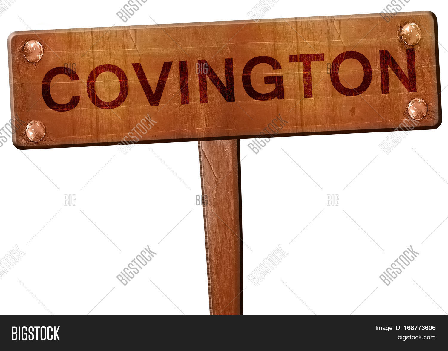 Covington Road Sign, Image & Photo (Free Trial) Bigstock