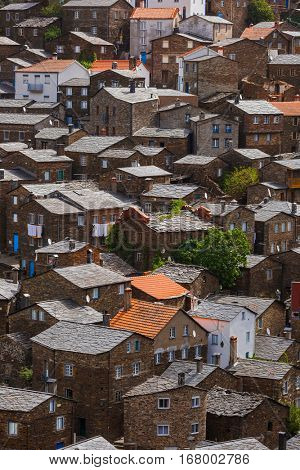 Village near Piodao - Portugal - architecture background