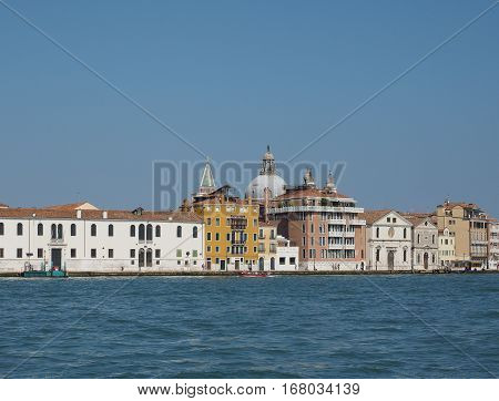 Giudecca Canal In Venice