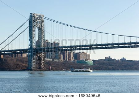 George Washington Bridge From Fort Lee Historic Park