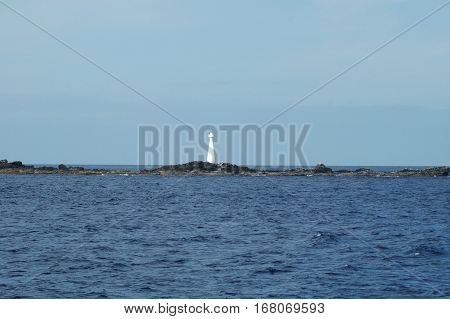 Landscape of the islanders of Formigas, Azores, Portugal