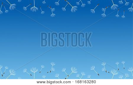 Background of spring vector flat collection stock