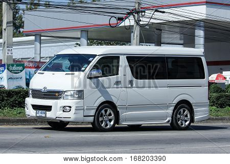 Private Toyota Ventury Van.