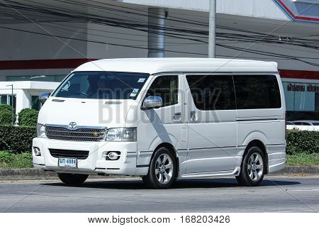Private Toyota Ventury Van.