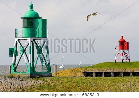 fenerler, Stavoren, Friesland, Hollanda