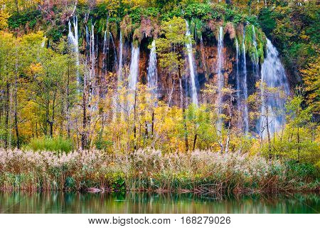 Waterfalls Of Plitvice National Park
