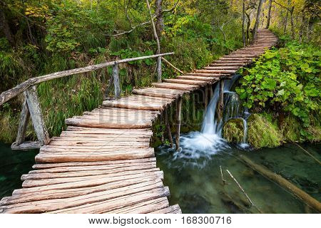 Waterfalls Of Plitvice National Park