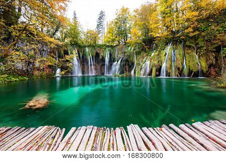 Waterfalls Of Plitvice National Park