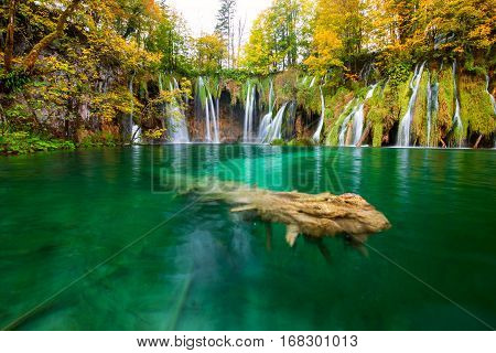 Waterfalls Of Plitvice National Park