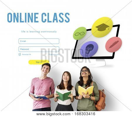 Training Study Knowledge E-learning Concept