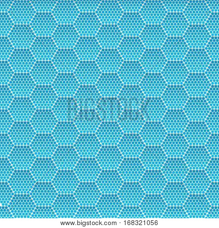 Seamless Honeycomb. Hexagon Background Pattern. Vector illustration