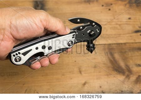 Resue and survival tool for use in car.