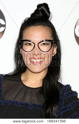 LOS ANGELES - JAN 10:  Ali Wong at the Disney/ABC TV TCA Winter 2017 Party at Langham Hotel on January 10, 2017 in Pasadena, CA