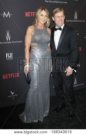 LOS ANGELES - JAN 8:  Nadia Comaneci, Bart Conner at the Weinstein And Netflix Golden Globes After Party at Beverly Hilton Hotel Adjacent on January 8, 2017 in Beverly Hills, CA