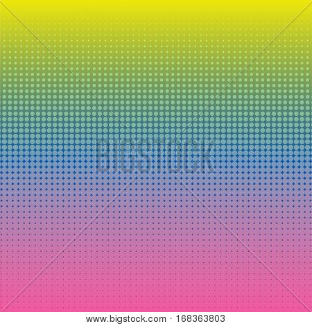 Color gradation background. Halftone stock vector illustration.