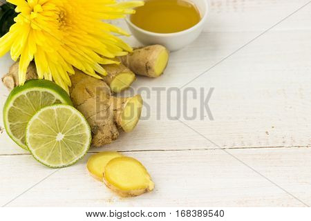 Ginger With Lime And Honey