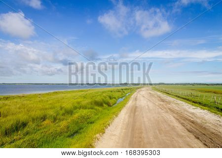 Dirty Road To Lagoa Do Peixe Lake
