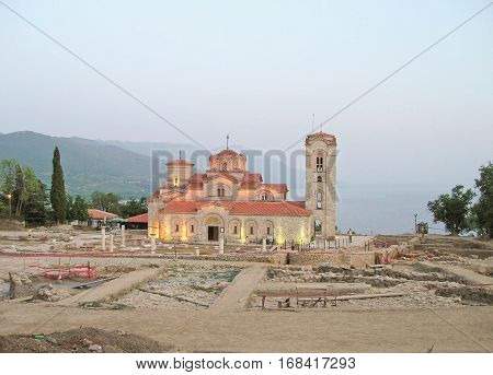 Church of St. Panteleimon Ohrid Republic of Macedonia.