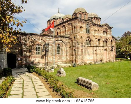 Pammakaristos church is a famous Greek Orthodox Byzantine church in Istanbul, Turkey, adapted in 1591 into the Fethiye Mosque. Today it is partly a museum for the famous mosaics.