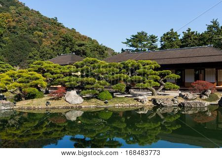 Japanese Ritsurin Garden