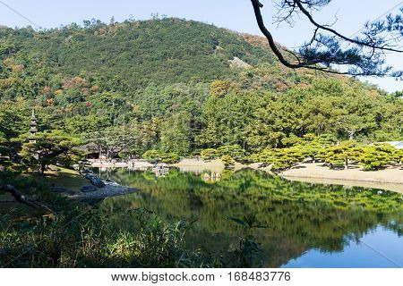 Japanese garden, Ritsurin Garden 