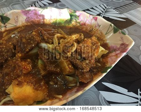 Gado-gado is one of the well-known traditional dishes from Indonesia.Gado-gado literally means 