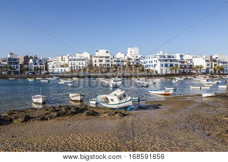 View Of Charco De San Gines In Arrecife, Lanzarot