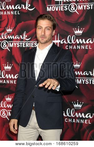 LOS ANGELES - JAN 14:  Daniel Lissing at the Hallmark TCA Winter 2017 Party at Rose Parade Tournament House  on January 14, 2017 in Pasadena, CA