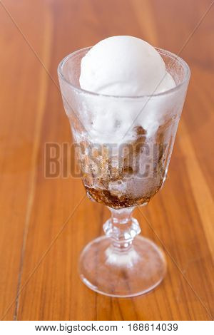 ice espresso coffee icecream dessert