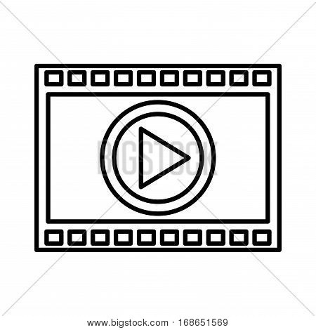 media player symbol isolated iconvector illustration design