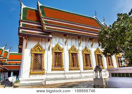 In the Royal Palace of the Great Palace Bangkok Thailand