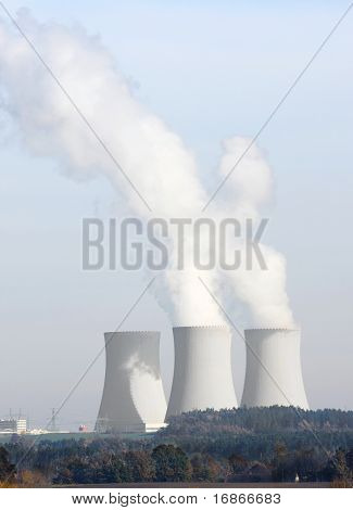 Elektrowni jądrowej Temelín w Europie Republiki Czeskiej