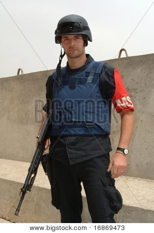 Carabinieri italianos servindo no Iraque.
