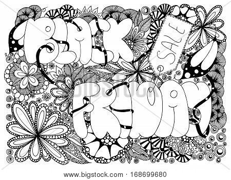 black friday banner in white and black. Vector image.