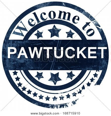 pawtucket stamp on white background