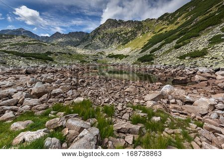 Rocky Hills of Musala peak, Rila mountain, Bulgaria