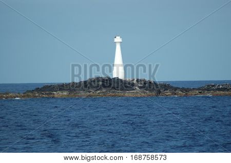 Landscape of the islanders of Formigas, Azores, Portugal