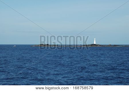 Landscape of the islanders of Formigas, Azores, Portugal