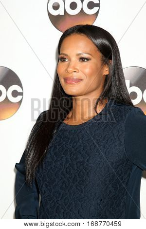 LOS ANGELES - JAN 10:  Rose Rollins at the Disney/ABC TV TCA Winter 2017 Party at Langham Hotel on January 10, 2017 in Pasadena, CA
