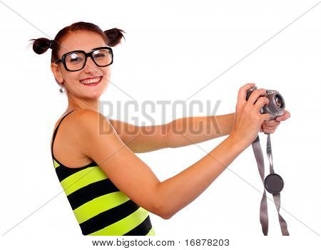 Fotografo divertente.