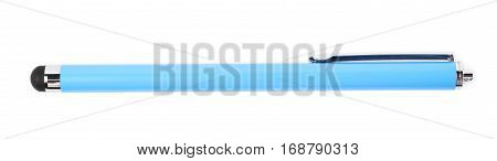 Pen shaped drawing stylus isolated over the white background