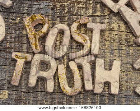Post Truth concept