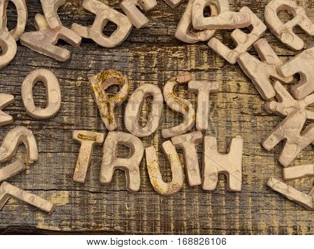 Post Truth concept