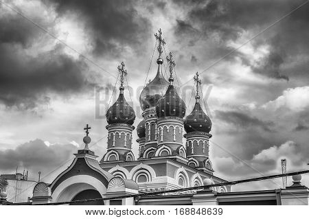 Church Of St. George In Central Moscow, Russia