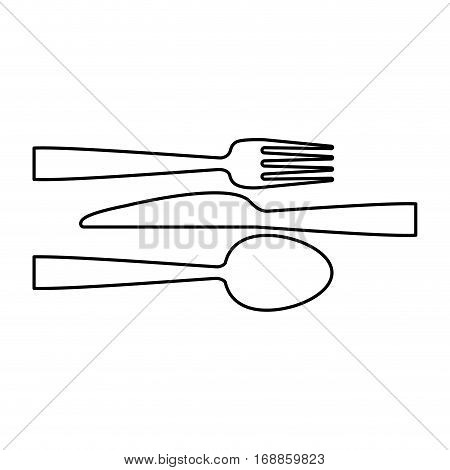 Restaurant cutlery utensils icon vector illustration graphic design
