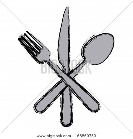 Restaurant cutlery utensils icon vector illustration graphic design