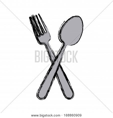 Restaurant cutlery utensils icon vector illustration graphic design